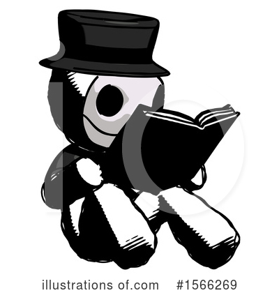 Royalty-Free (RF) Ink Design Mascot Clipart Illustration by Leo Blanchette - Stock Sample #1566269