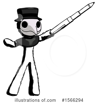 Royalty-Free (RF) Ink Design Mascot Clipart Illustration by Leo Blanchette - Stock Sample #1566294