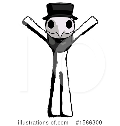 Royalty-Free (RF) Ink Design Mascot Clipart Illustration by Leo Blanchette - Stock Sample #1566300