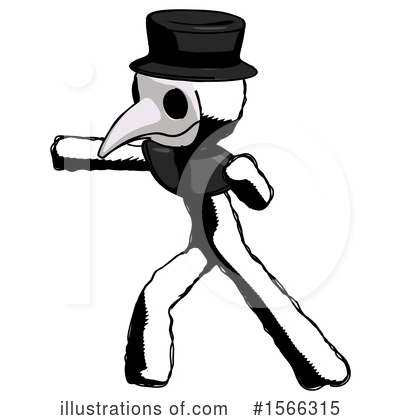 Royalty-Free (RF) Ink Design Mascot Clipart Illustration by Leo Blanchette - Stock Sample #1566315