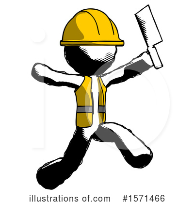 Royalty-Free (RF) Ink Design Mascot Clipart Illustration by Leo Blanchette - Stock Sample #1571466