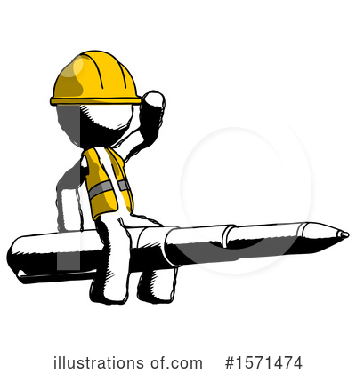 Royalty-Free (RF) Ink Design Mascot Clipart Illustration by Leo Blanchette - Stock Sample #1571474