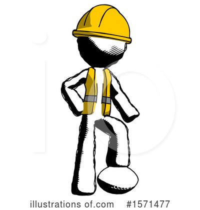 Royalty-Free (RF) Ink Design Mascot Clipart Illustration by Leo Blanchette - Stock Sample #1571477