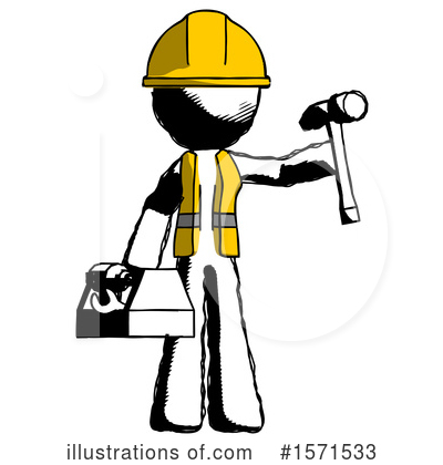 Royalty-Free (RF) Ink Design Mascot Clipart Illustration by Leo Blanchette - Stock Sample #1571533