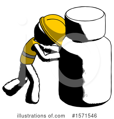 Royalty-Free (RF) Ink Design Mascot Clipart Illustration by Leo Blanchette - Stock Sample #1571546