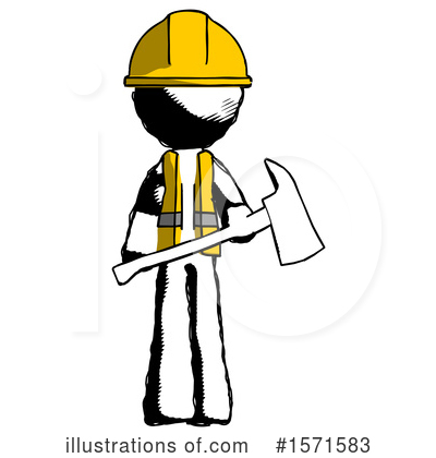 Royalty-Free (RF) Ink Design Mascot Clipart Illustration by Leo Blanchette - Stock Sample #1571583