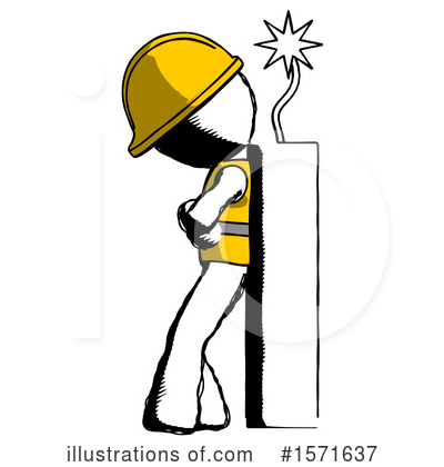 Royalty-Free (RF) Ink Design Mascot Clipart Illustration by Leo Blanchette - Stock Sample #1571637