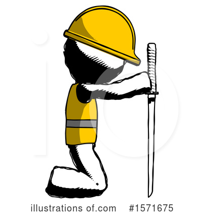 Royalty-Free (RF) Ink Design Mascot Clipart Illustration by Leo Blanchette - Stock Sample #1571675