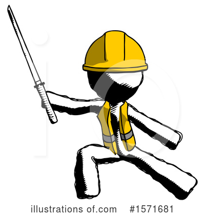 Royalty-Free (RF) Ink Design Mascot Clipart Illustration by Leo Blanchette - Stock Sample #1571681