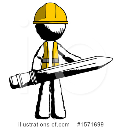 Royalty-Free (RF) Ink Design Mascot Clipart Illustration by Leo Blanchette - Stock Sample #1571699