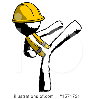 Royalty-Free (RF) Ink Design Mascot Clipart Illustration by Leo Blanchette - Stock Sample #1571721