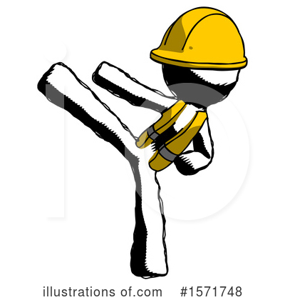 Royalty-Free (RF) Ink Design Mascot Clipart Illustration by Leo Blanchette - Stock Sample #1571748