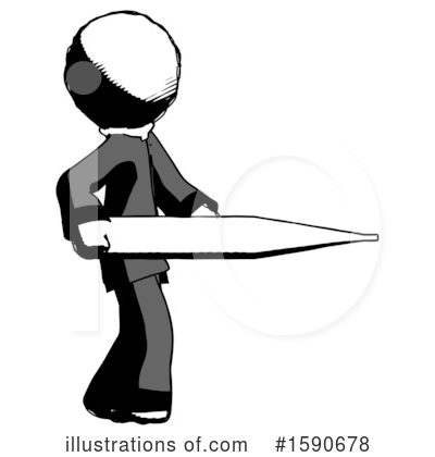 Royalty-Free (RF) Ink Design Mascot Clipart Illustration by Leo Blanchette - Stock Sample #1590678