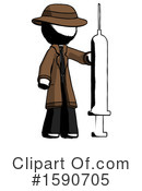 Ink Design Mascot Clipart #1590705 by Leo Blanchette