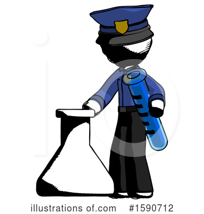Royalty-Free (RF) Ink Design Mascot Clipart Illustration by Leo Blanchette - Stock Sample #1590712