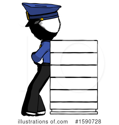 Royalty-Free (RF) Ink Design Mascot Clipart Illustration by Leo Blanchette - Stock Sample #1590728
