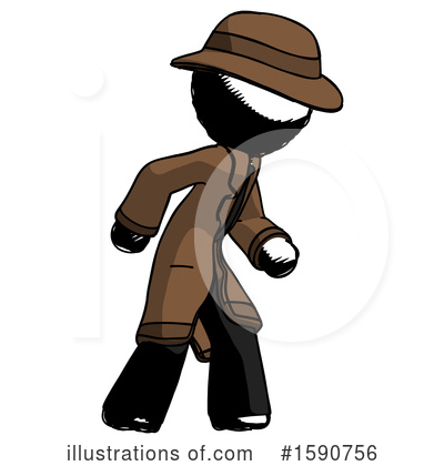 Royalty-Free (RF) Ink Design Mascot Clipart Illustration by Leo Blanchette - Stock Sample #1590756