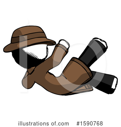Royalty-Free (RF) Ink Design Mascot Clipart Illustration by Leo Blanchette - Stock Sample #1590768