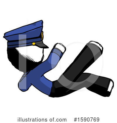 Royalty-Free (RF) Ink Design Mascot Clipart Illustration by Leo Blanchette - Stock Sample #1590769
