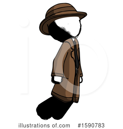 Royalty-Free (RF) Ink Design Mascot Clipart Illustration by Leo Blanchette - Stock Sample #1590783