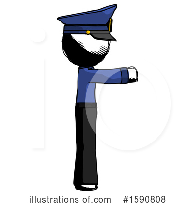 Royalty-Free (RF) Ink Design Mascot Clipart Illustration by Leo Blanchette - Stock Sample #1590808