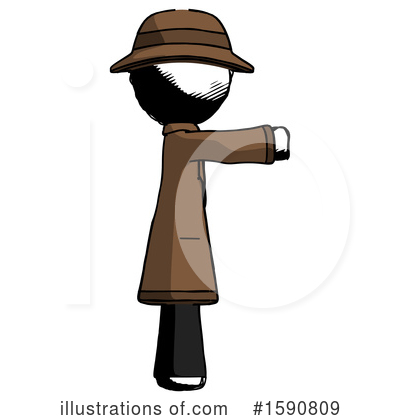 Royalty-Free (RF) Ink Design Mascot Clipart Illustration by Leo Blanchette - Stock Sample #1590809