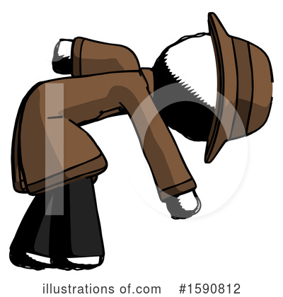 Royalty-Free (RF) Ink Design Mascot Clipart Illustration by Leo Blanchette - Stock Sample #1590812