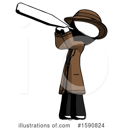 Royalty-Free (RF) Ink Design Mascot Clipart Illustration by Leo Blanchette - Stock Sample #1590824