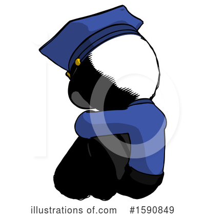 Royalty-Free (RF) Ink Design Mascot Clipart Illustration by Leo Blanchette - Stock Sample #1590849