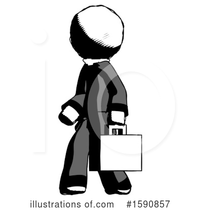 Royalty-Free (RF) Ink Design Mascot Clipart Illustration by Leo Blanchette - Stock Sample #1590857
