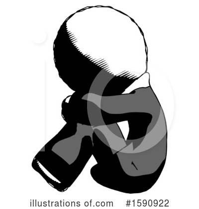 Royalty-Free (RF) Ink Design Mascot Clipart Illustration by Leo Blanchette - Stock Sample #1590922