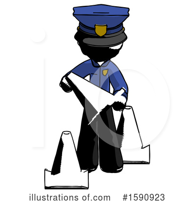 Royalty-Free (RF) Ink Design Mascot Clipart Illustration by Leo Blanchette - Stock Sample #1590923