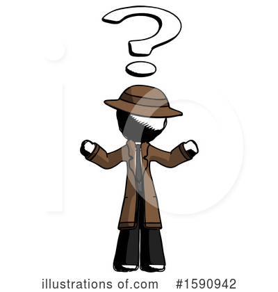 Royalty-Free (RF) Ink Design Mascot Clipart Illustration by Leo Blanchette - Stock Sample #1590942