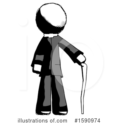 Royalty-Free (RF) Ink Design Mascot Clipart Illustration by Leo Blanchette - Stock Sample #1590974