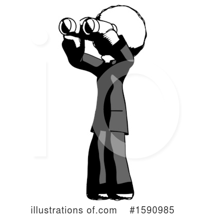 Royalty-Free (RF) Ink Design Mascot Clipart Illustration by Leo Blanchette - Stock Sample #1590985