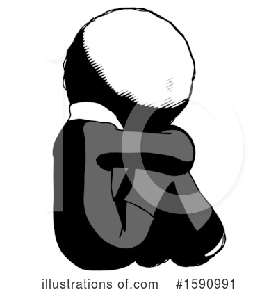Royalty-Free (RF) Ink Design Mascot Clipart Illustration by Leo Blanchette - Stock Sample #1590991