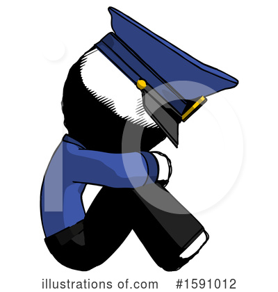 Royalty-Free (RF) Ink Design Mascot Clipart Illustration by Leo Blanchette - Stock Sample #1591012