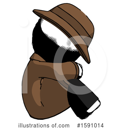 Royalty-Free (RF) Ink Design Mascot Clipart Illustration by Leo Blanchette - Stock Sample #1591014