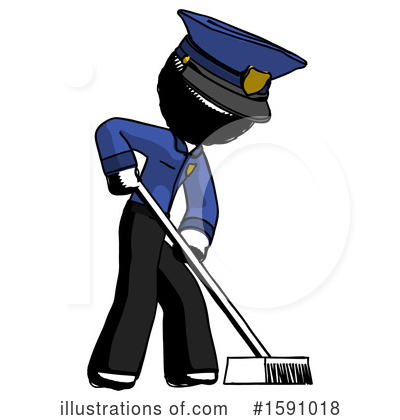 Royalty-Free (RF) Ink Design Mascot Clipart Illustration by Leo Blanchette - Stock Sample #1591018