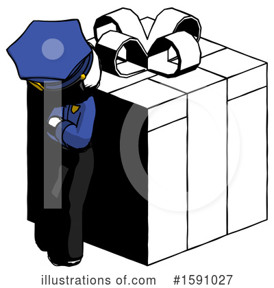 Royalty-Free (RF) Ink Design Mascot Clipart Illustration by Leo Blanchette - Stock Sample #1591027