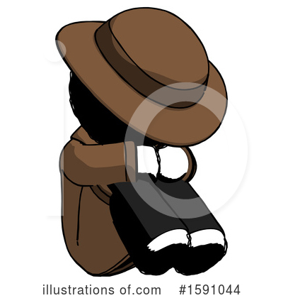 Royalty-Free (RF) Ink Design Mascot Clipart Illustration by Leo Blanchette - Stock Sample #1591044