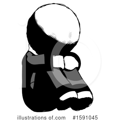 Royalty-Free (RF) Ink Design Mascot Clipart Illustration by Leo Blanchette - Stock Sample #1591045