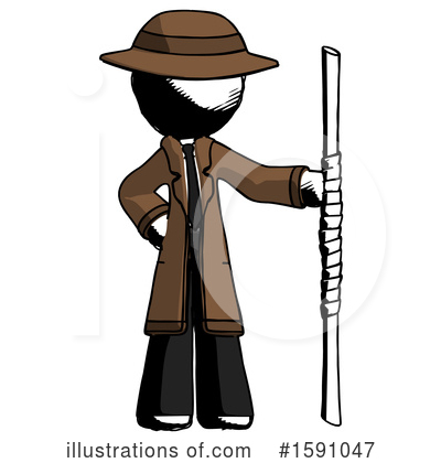 Royalty-Free (RF) Ink Design Mascot Clipart Illustration by Leo Blanchette - Stock Sample #1591047