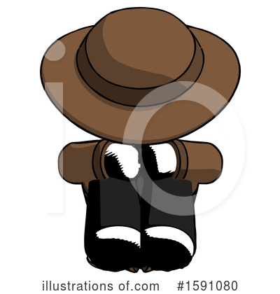 Royalty-Free (RF) Ink Design Mascot Clipart Illustration by Leo Blanchette - Stock Sample #1591080