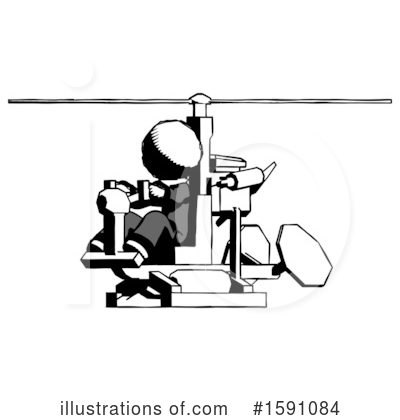 Royalty-Free (RF) Ink Design Mascot Clipart Illustration by Leo Blanchette - Stock Sample #1591084