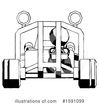Royalty-Free (RF) Ink Design Mascot Clipart Illustration by Leo Blanchette - Stock Sample #1591099