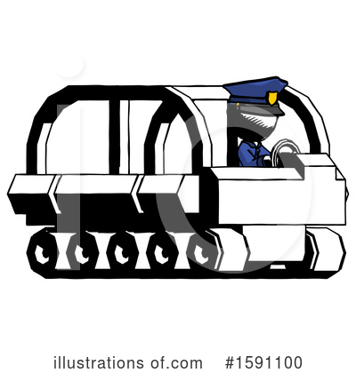 Royalty-Free (RF) Ink Design Mascot Clipart Illustration by Leo Blanchette - Stock Sample #1591100