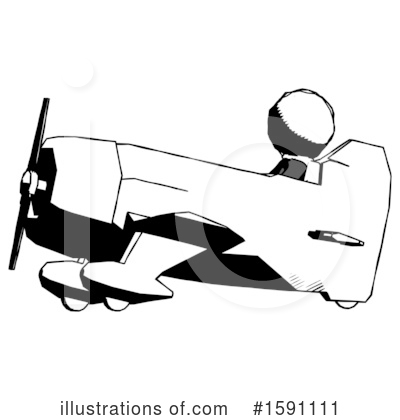 Royalty-Free (RF) Ink Design Mascot Clipart Illustration by Leo Blanchette - Stock Sample #1591111