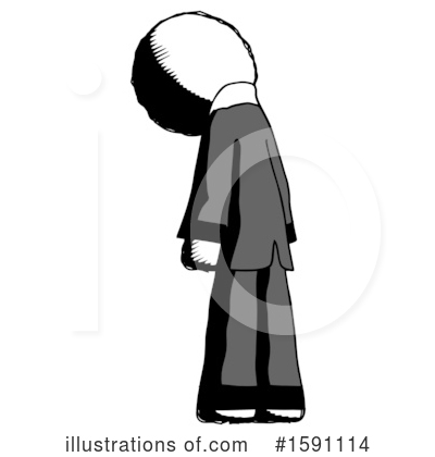 Royalty-Free (RF) Ink Design Mascot Clipart Illustration by Leo Blanchette - Stock Sample #1591114