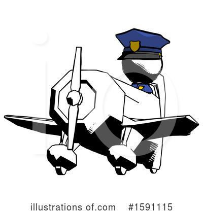 Royalty-Free (RF) Ink Design Mascot Clipart Illustration by Leo Blanchette - Stock Sample #1591115